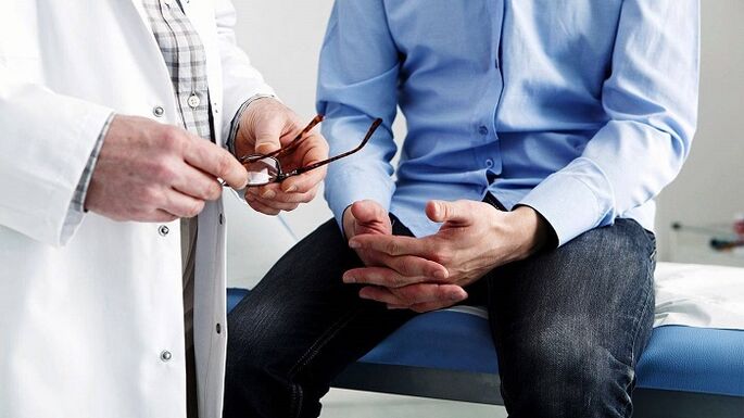 Suchen Sie einen Prostatitis-Spezialisten auf